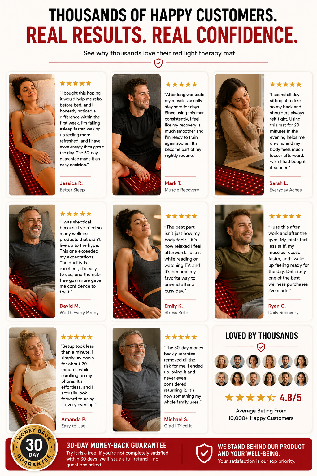 Red light pad phototherapy blanket